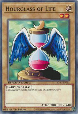 Hourglass of Life SGX1-ENI01 YuGiOh Speed Duel GX: Duel Academy Box