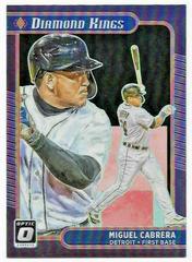 Miguel Cabrera [Black] #10 Baseball Cards 2021 Panini Donruss Optic Prices