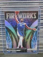 Joel Embiid [Silver Prizm] #13 Basketball Cards 2021 Panini Prizm Fireworks Prices