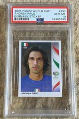 Andrea Pirlo #333 Soccer Cards 2006 Panini World Cup Germany Sticker Prices