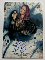 Sasha Banks [Blue] Wrestling Cards 2018 Topps WWE Undisputed Autographs Prices