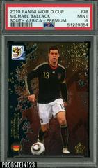 Michael Ballack #78 Soccer Cards 2010 Panini World Cup South Africa Premium Prices