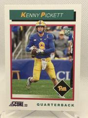 Kenny Pickett [Purple] #TB1 Football Cards 2022 Panini Score 1992 Throwback Rookie Prices