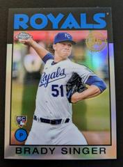 Brady Singer Baseball Cards 2021 Topps Chrome 1986 Prices