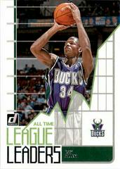 Ray Allen #4 Basketball Cards 2020 Donruss All Time League Leaders Prices