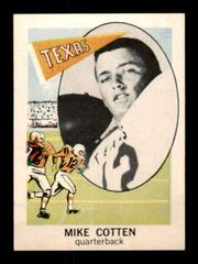 Mike Cotton #180 Football Cards 1961 NU Card Prices