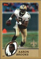 Aaron Brooks [Gold] #145 Football Cards 2003 Topps Prices