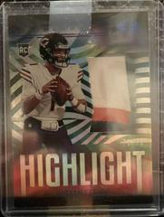 Justin Fields [Blue] #HS-JF Football Cards 2021 Panini Illusions Highlight Swatches Prices