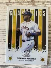 Yordan Alvarez [Gold] Baseball Cards 2022 Topps Chrome New Classics Prices