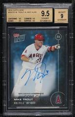Mike Trout [Autograph Blue] #OS31C Baseball Cards 2016 Topps Now Off Season Prices