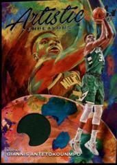 Giannis Antetokounmpo #AE-GIA Basketball Cards 2022 Panini Court Kings Artistic Endeavors Prices