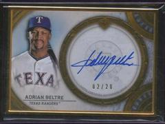 Adrian Beltre #TCVA-AB Baseball Cards 2022 Topps Transcendent Collection Image Variations Autographs Prices