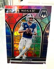 Josh Allen #GM-1 Football Cards 2022 Panini Mosaic Glass Prices