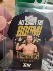 Adam Cole [Gold] #TM-2 Wrestling Cards 2022 SkyBox Metal Universe AEW The Merch Prices