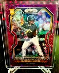 Ke'Bryan Hayes [Purple Shimmer] Baseball Cards 2021 Panini Prizm Prices
