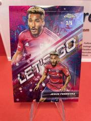Jesus Ferreira [Red] #LG-1 Soccer Cards 2023 Topps Chrome MLS Let's Go Prices