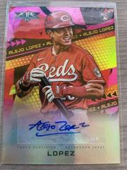 Alejo Lopez [Magenta] Baseball Cards 2022 Topps Fire Autographs Prices