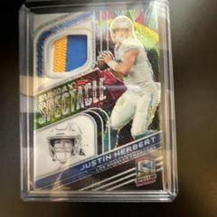 Justin Herbert [Meta] #SS-JHE Football Cards 2022 Panini Spectra Sunday Spectacle Prices