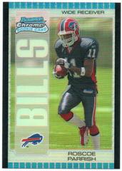 Roscoe Parrish [Silver Refractor] #135 Football Cards 2005 Bowman Chrome Prices