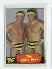 The Killer Bees Wrestling Cards 1985 O Pee Chee WWF Series 2 Prices