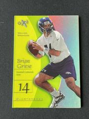 Brian Griese [Essential Credentials Now] Football Cards 1998 Skybox E X2001 Prices