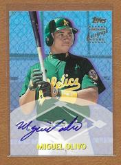 Miguel Olivo [Certified Autograph] Baseball Cards 2000 Topps Traded Prices