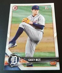 Casey Mize #BD-1 Baseball Cards 2018 Bowman Draft Prices