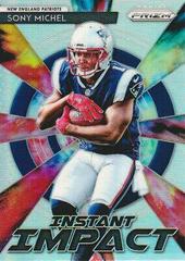 Sony Michel Football Cards 2018 Panini Prizm Instant Impact Prices
