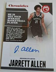 Jarrett Allen [Red] Basketball Cards 2017 Panini Chronicles Autographs Prices