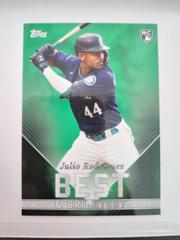 Julio Rodriguez [Green] Baseball Cards 2022 Topps X Wander Franco Prices