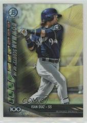 Isan Diaz Baseball Cards 2017 Bowman Chrome Scouts' Updates Prices