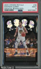 Stephen Curry [Crystal Black FOTL] Basketball Cards 2020 Panini Crown Royale Prices