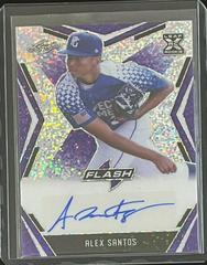 Alex Santos [Purple] #BA-AS2 Baseball Cards 2020 Leaf Flash Autographs Prices