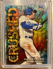 Freddie Freeman [Superfractor] #C-6 Baseball Cards 2023 Topps Chrome Update Crushed Prices