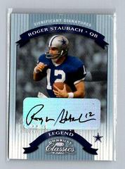Roger Staubach [Significant Signatures] Football Cards 2002 Panini Donruss Classics Prices