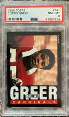 Curtis Greer #141 Football Cards 1985 Topps Prices