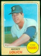 Mickey Lolich #414 Baseball Cards 1968 Topps Prices