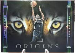 Kevin Durant #11 Basketball Cards 2022 Panini Origins Tiger Eyes Prices