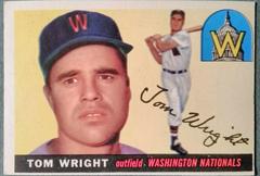 Tom Wright #141 Baseball Cards 1955 Topps Prices