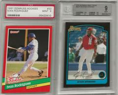 Ivan Rodriguez #33 Baseball Cards 1991 Donruss Rookies Prices