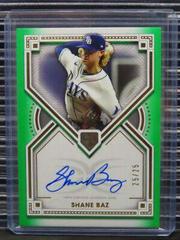 Shane Baz [Green] #DRA-BAZ Baseball Cards 2022 Topps Definitive Rookie Autographs Prices