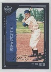 Pee Wee Reese [Blue Frame] Baseball Cards 2021 Panini Diamond Kings Prices