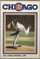 Jamie Moyer Baseball Cards 1987 Cubs David Berg Prices