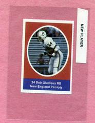 Bob Gladieux Football Cards 1972 Sunoco Stamps Update Prices