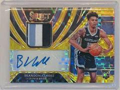 Brandon Clarke [Gold Prizm] #RS-BCL Basketball Cards 2019 Panini Select Rookie Signatures Prices