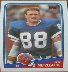 Pete Metzelaars Football Cards 1988 Topps Prices