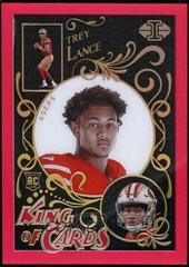 Trey Lance [Pink] Football Cards 2021 Panini Illusions King of Cards Prices