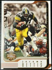 Jerome Bettis [Century Jersey Numbers] Football Cards 2002 Fleer Focus Jersey Edition Prices