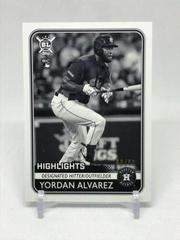 Yordan Alvarez [Black & White] #296 Baseball Cards 2020 Topps Big League Prices