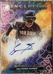 Ethan Salas [Orange Foil] #PPA-ES Baseball Cards 2023 Bowman Inception Primordial Prospect Autograph Prices